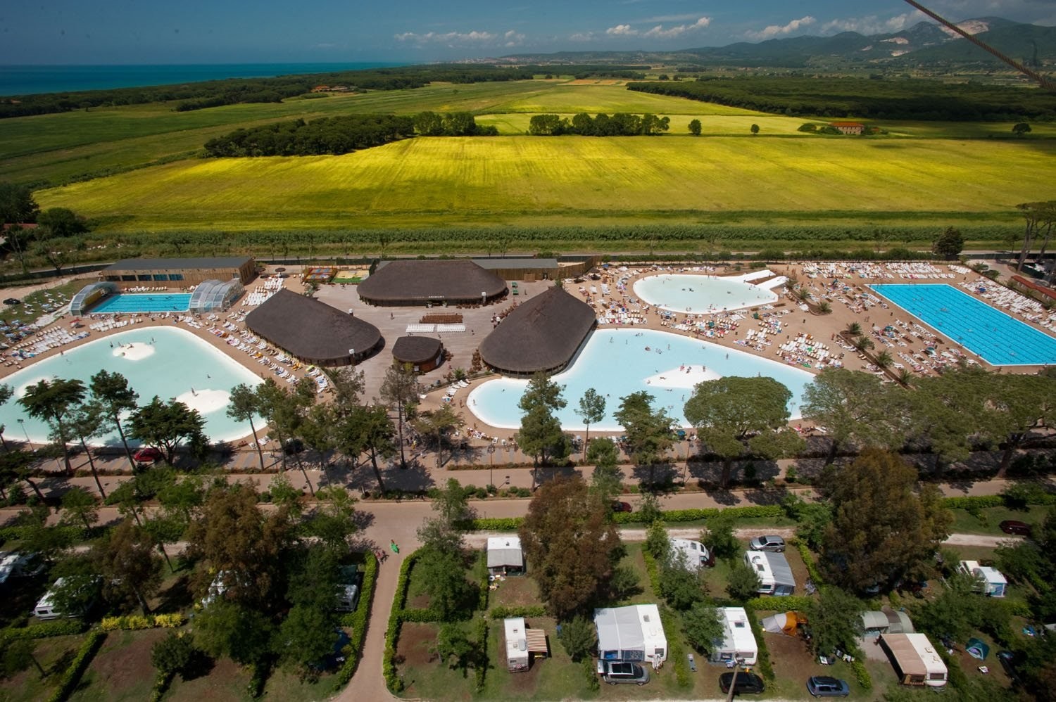 Camping Park Albatros in Nähe von Meer